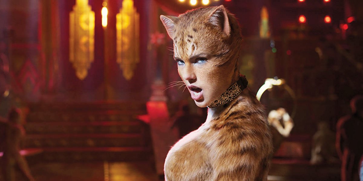 Taylor Swift in a Cats Trailer Screenshot