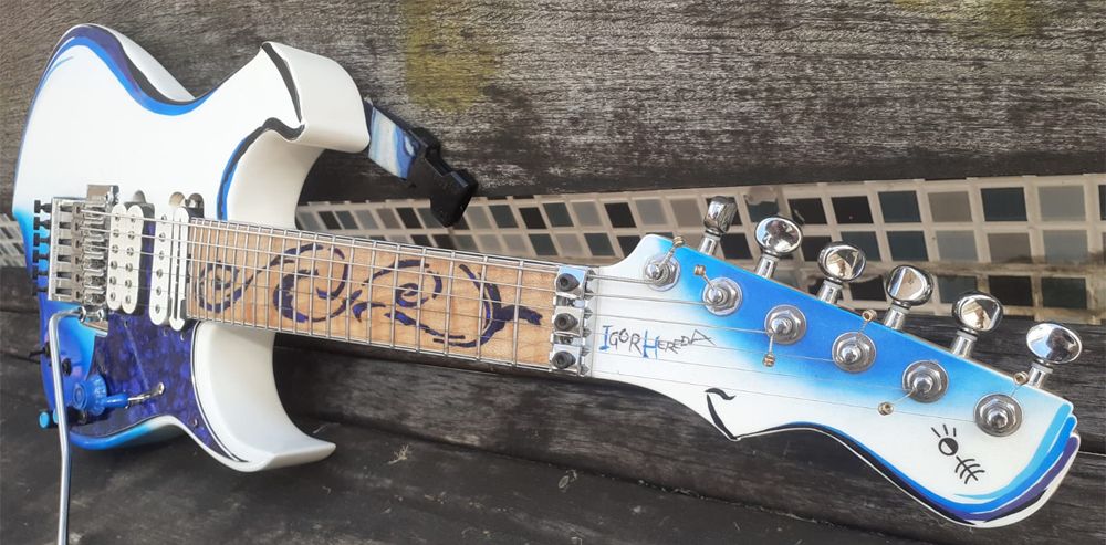 Igor Hereda's Bahian guitar