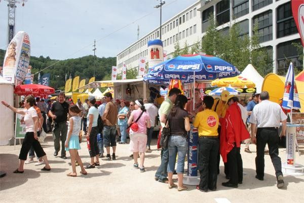 The start village in Baden