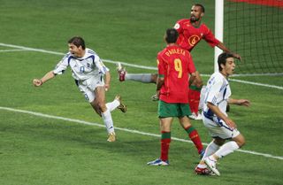 Ronaldo was part of the Portugal team that lost to Greece in the Euro 2004 final