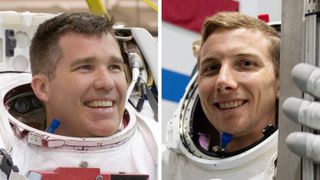 NASA astronauts Stephen Bowen and Woody Hoburg will fly aboard a SpaceX Crew Dragon capsule launching to the International Space Station in 2023.