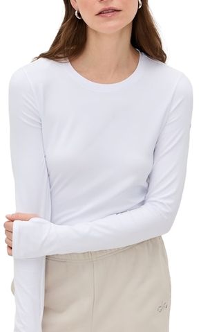 Alo Yoga Alosoft Finesse Long Sleeve Tee