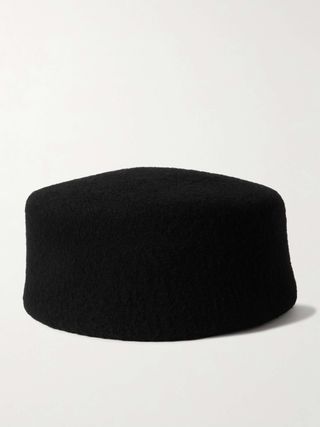 Lauren Wool-Felt Pillbox Hat