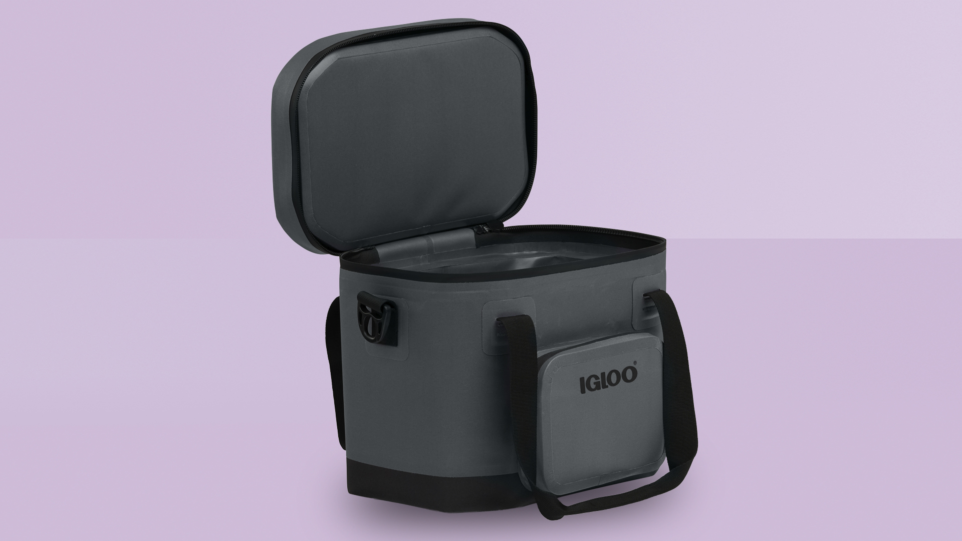 Igloo Trailmate cooler on coloured background