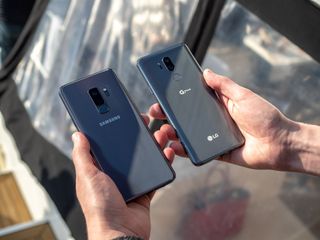 LG G7 and Galaxy S9