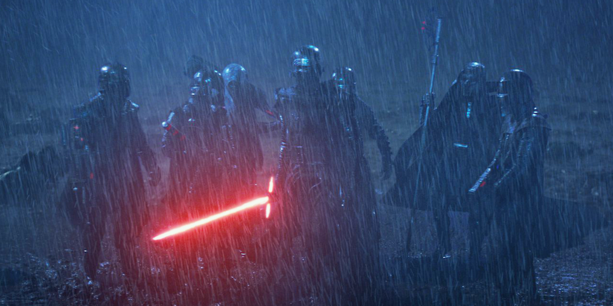 Kylo Ren and Knights of Ren in Star Wars: Last Jedi