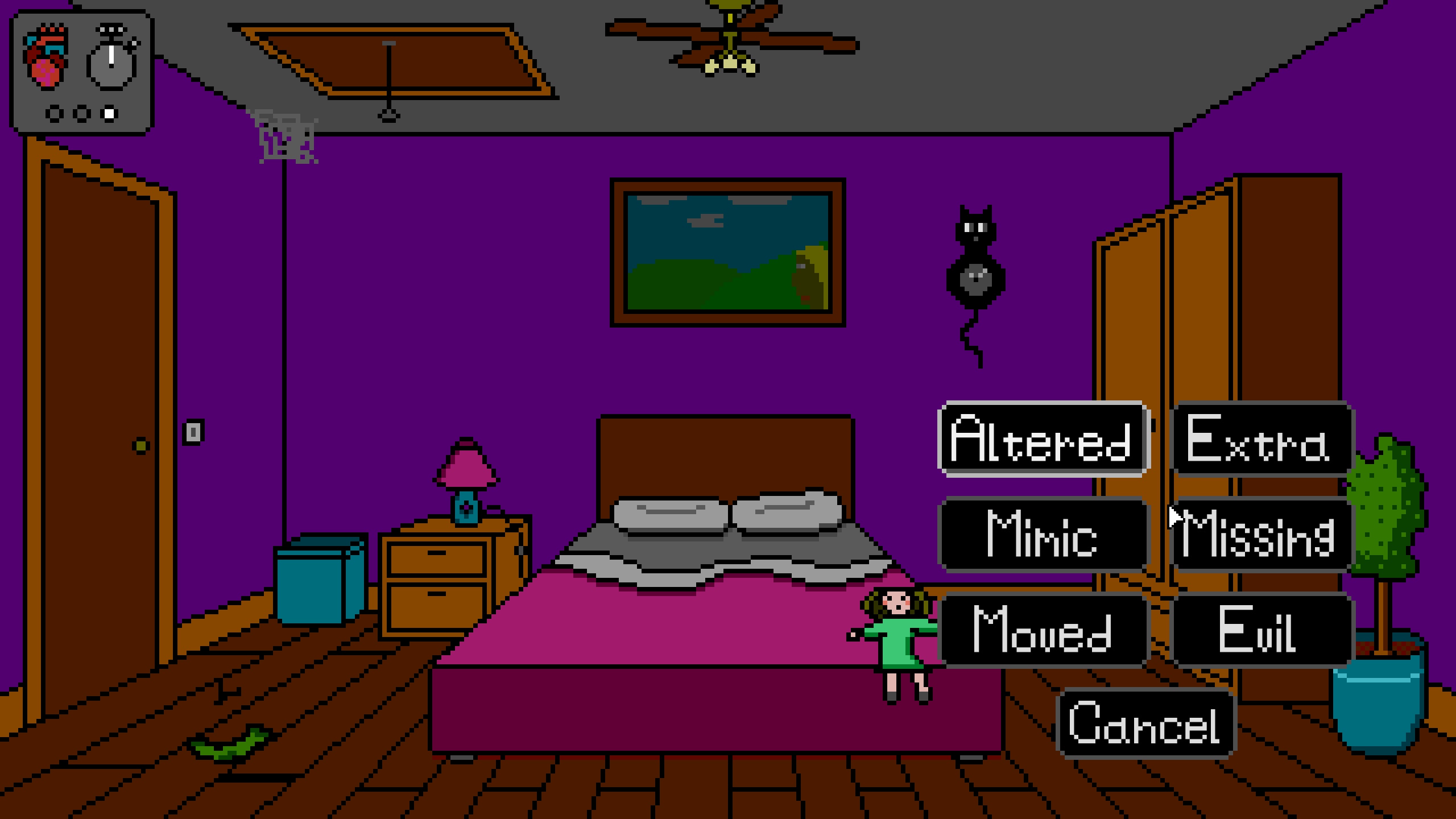 Spotting an anomaly in the bedroom in You've Changed