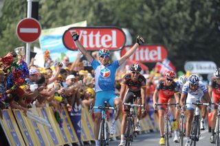 Pierrick Fedrigo wins, Tour de France 2010, stage 16