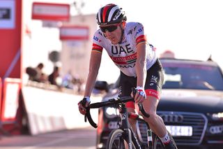 Dan Martin (UAE Team Emirates) at the finish, in fifth place, of stage 3 UAE Tour