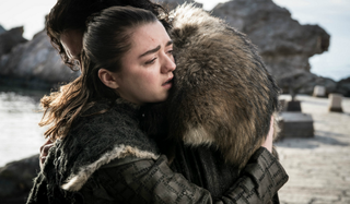 Game of Thrones Arya Stark Maisie Williams Jon Snow Kit Harington HBO