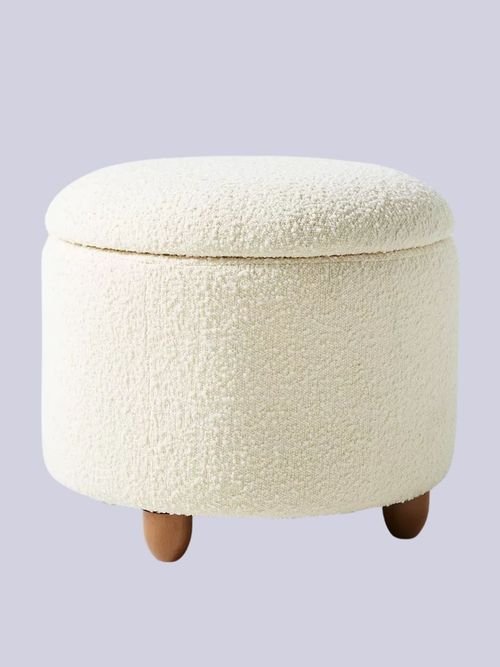 Boucle Louise Storage Ottoman