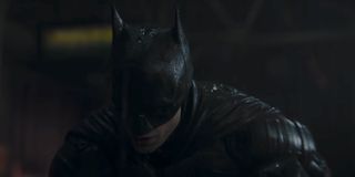 Robert Pattinson suited up as Batman
