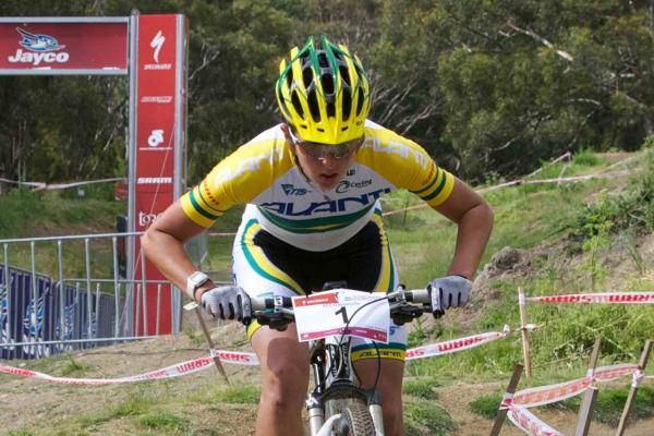 Rowena Fry had plenty of power to push her to the win.