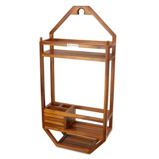 TeakCraft hanging shower caddy