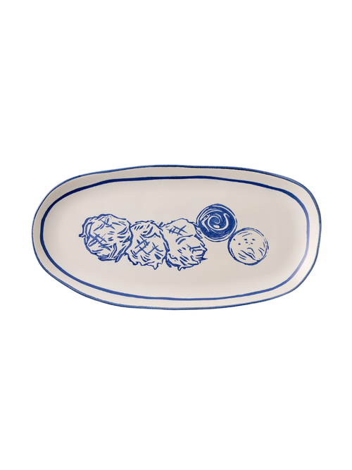 Russ & Daughters Ceramic Latke Serving Platter