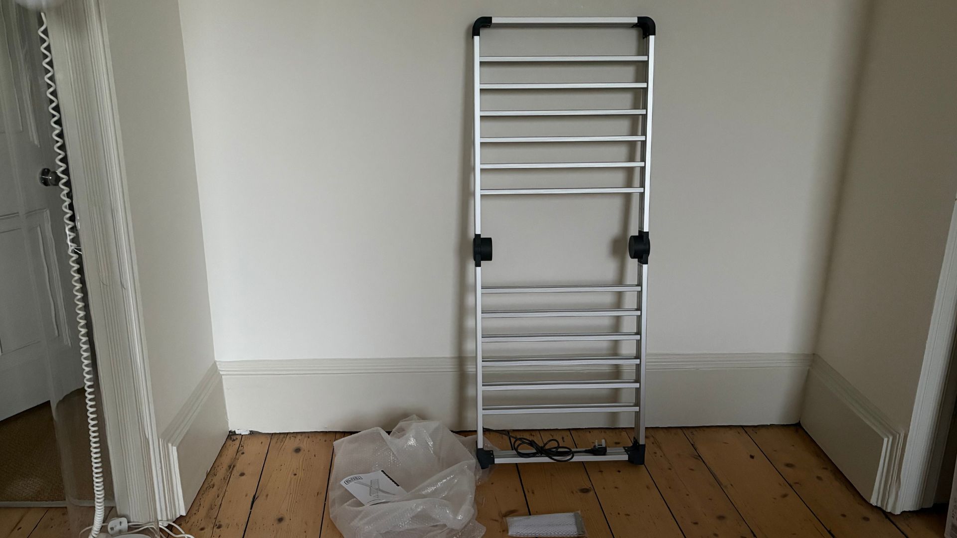 Testing the Black + Decker X Frame Folding Heated Airer