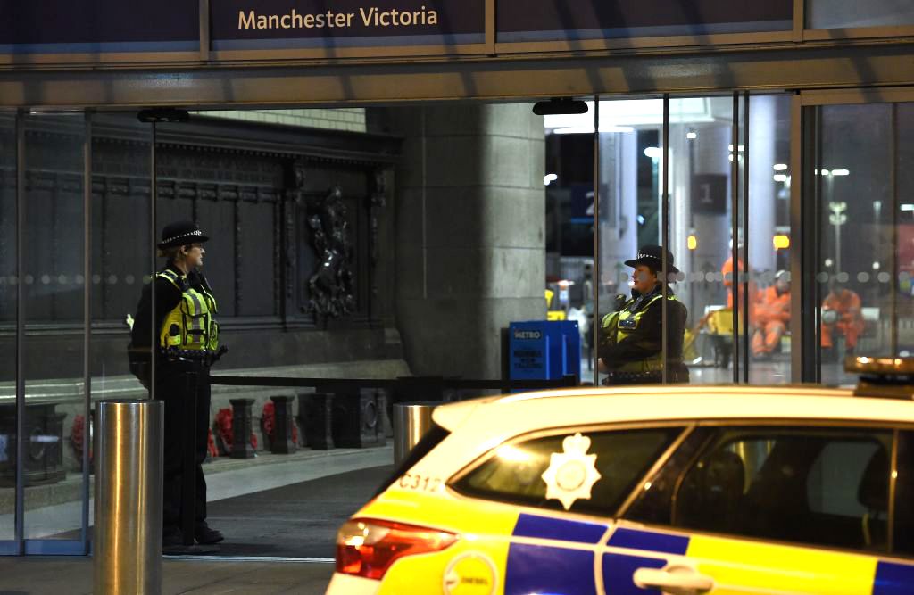 Manchester Victoria station.