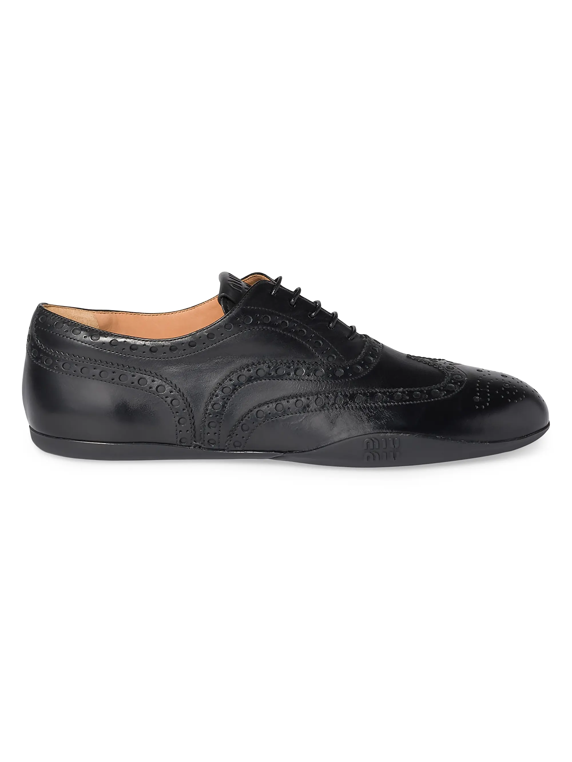 Calf Leather Brogue Shoes