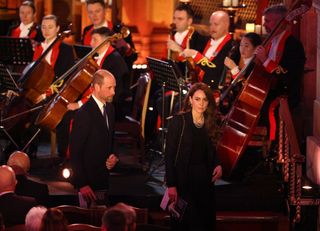 Kate Middleton and Prince William attend an event to commemorate the 80th anniversary of the liberation of Auschwitz