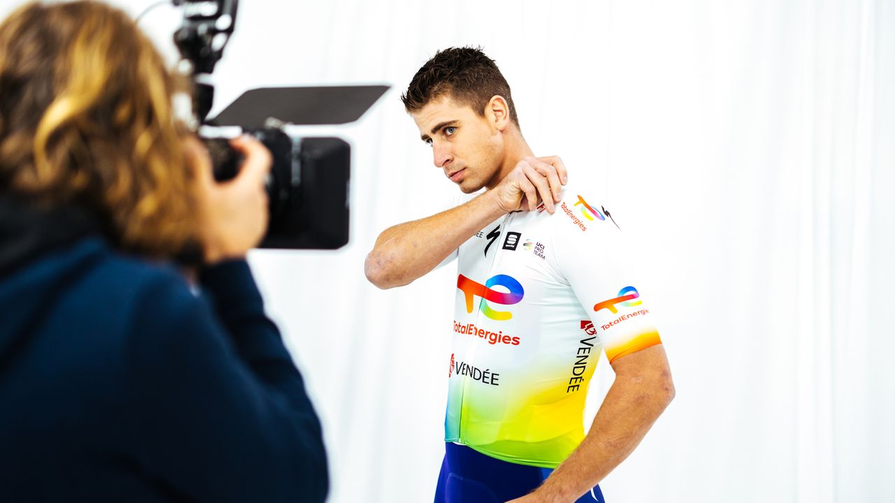 Peter Sagan TotalEnergies 2022 team kit