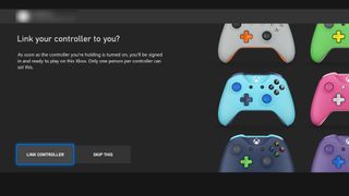 Xbox Series Set Up Controller Link