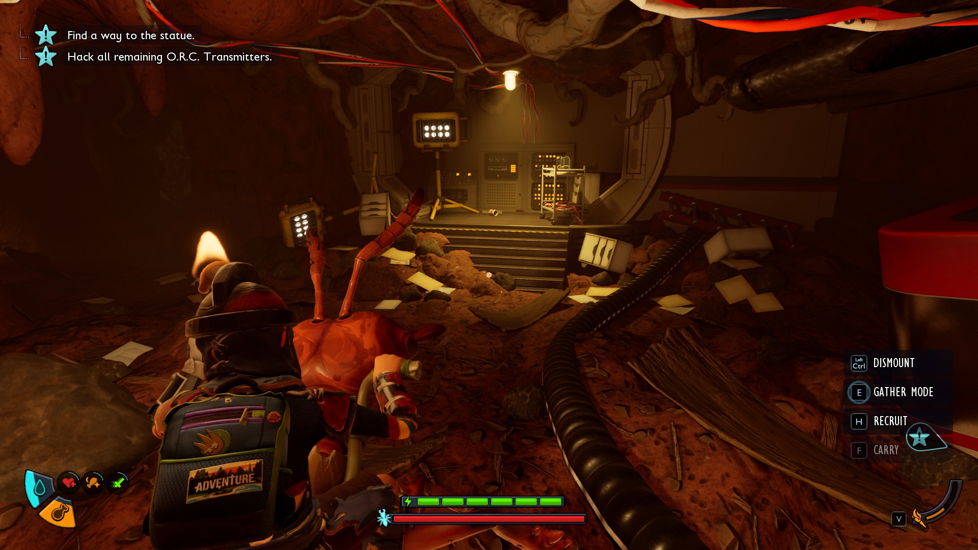 A terminal marks a crossroads for a player looking for Grounded 2 Red Soldier Ant Eggs