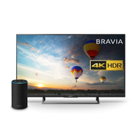 Sony Bravia KD43XE8004 43 inch 4K TV, Amazon Echo 2nd gen, was £1,088.99, now £599.00