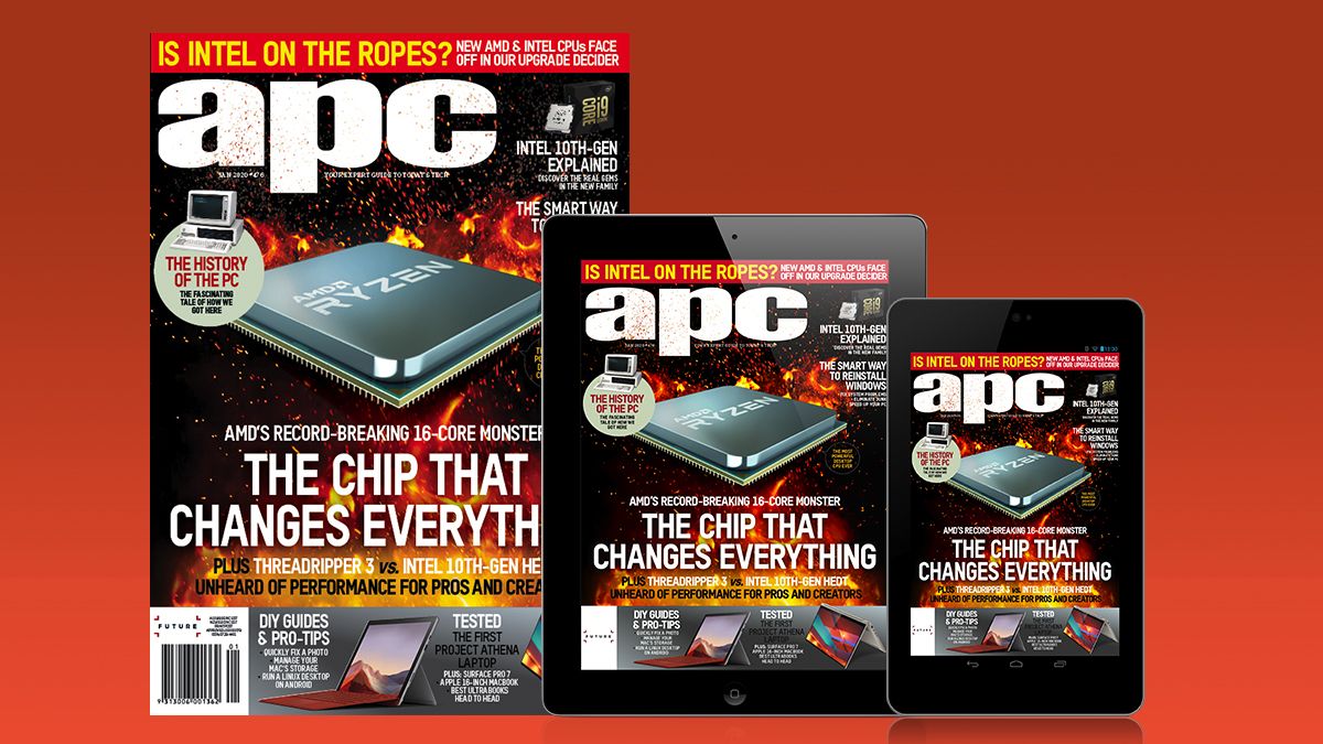 APC's January 2020 issue is on sale now! TechRadar