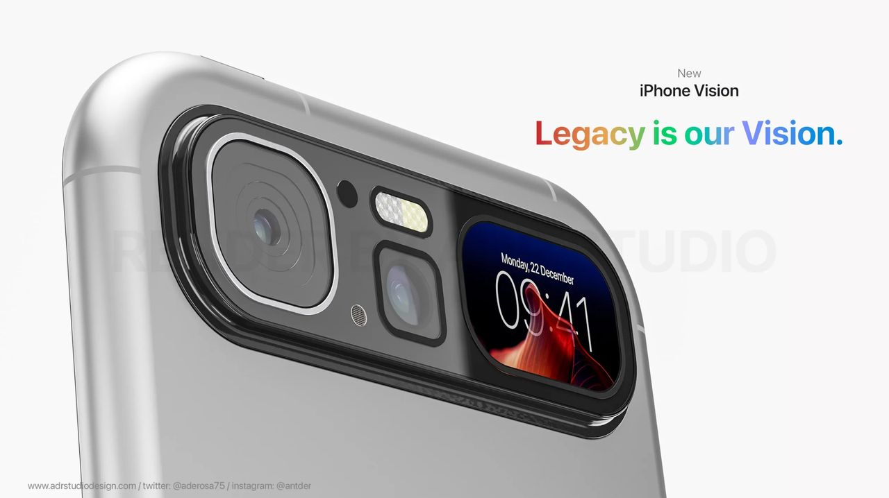 An image of an iPhone concept