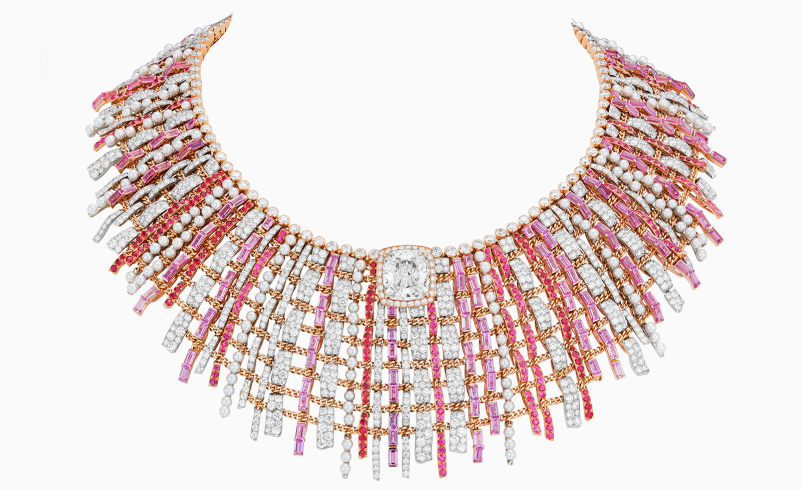 Chanel's new high jewellery collection was inspired by tweed