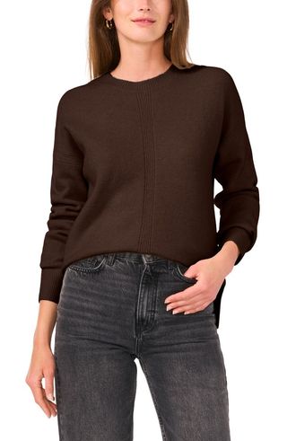 Cropped Crewneck Sweater