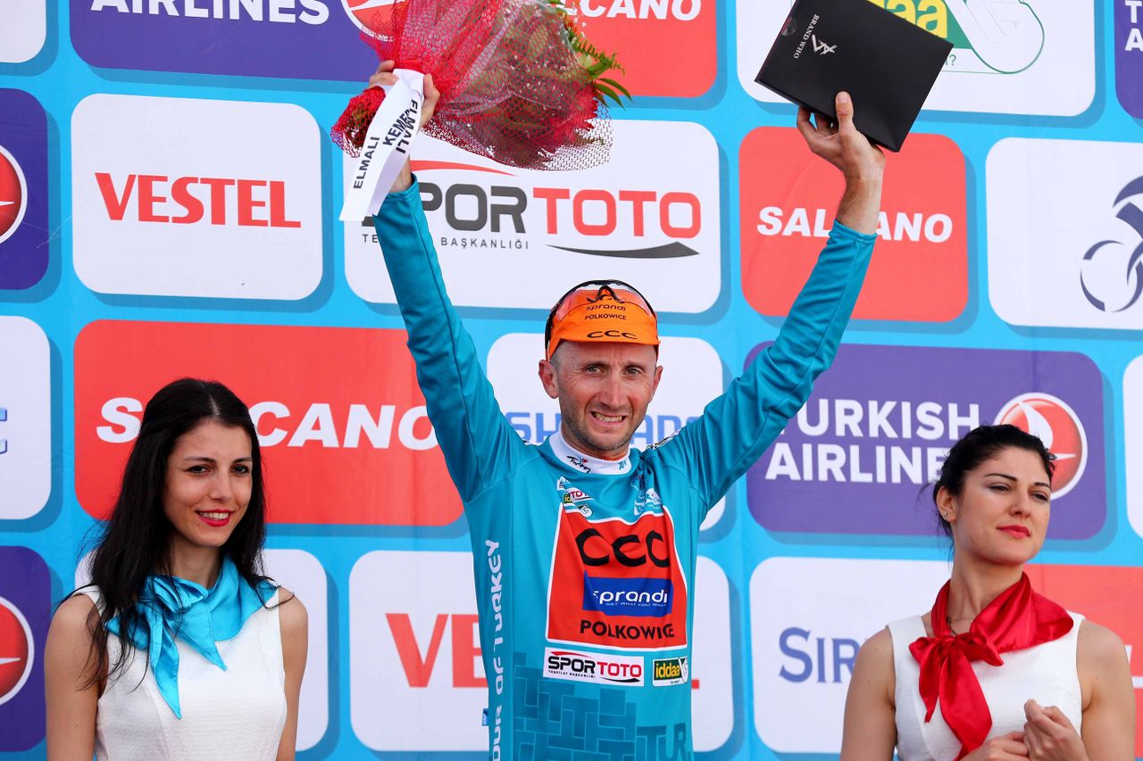Davide Rebellin in the lead in Tour of Turkey