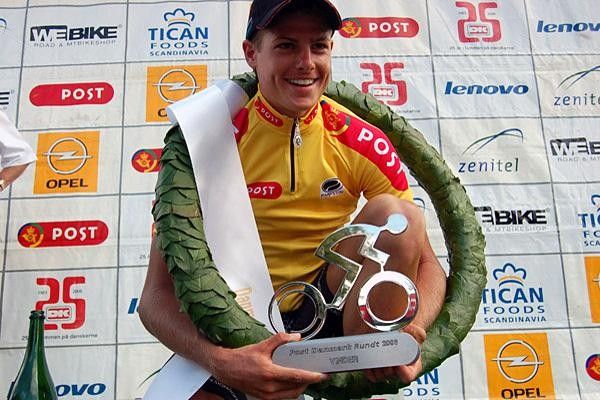 Tour of Denmark Overall winner Jakob Fuglsang (Team Designa K&oslash;kken)