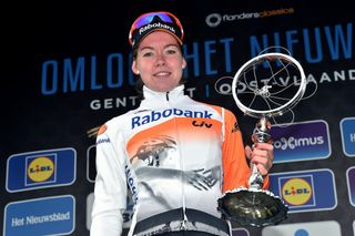 2015 Omloop Het Nieuwsblad champion Anna van der Breggen (Rabo Liv)
