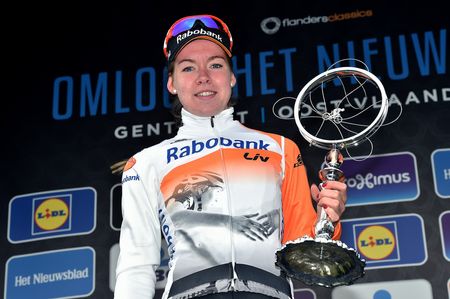 2015 Omloop Het Nieuwsblad champion Anna van der Breggen (Rabo Liv)