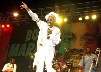 Bunny Wailer performing in 2005.
