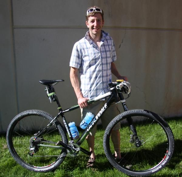 Jeremiah Bishop and his Leadville 100 machine.