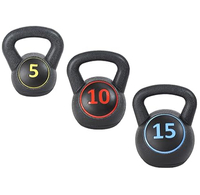 Signature Fitness Wide Grip Kettlebell Set Of Three 5lb, 10lb and 15lb: was $29.99, now $25.49 at Amazon