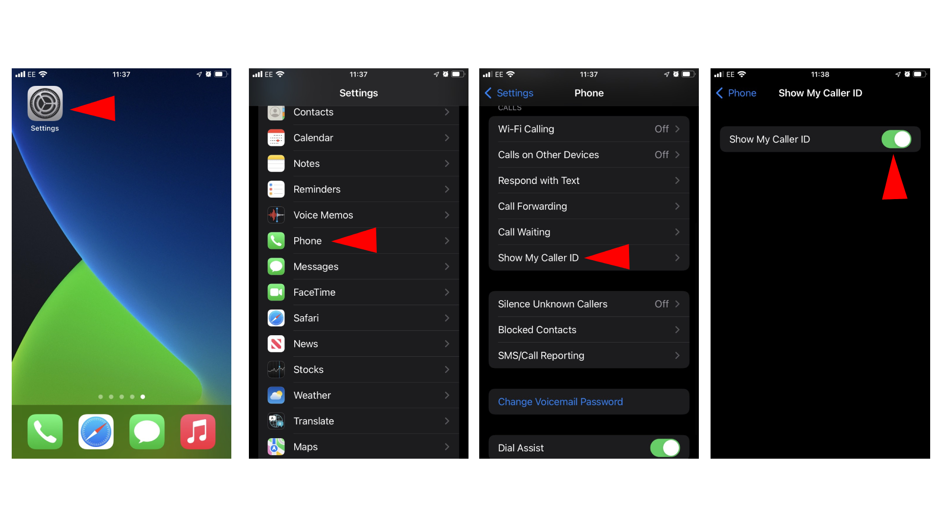 How to hide caller ID on iPhone