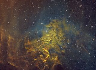flaming star nebula skywatching