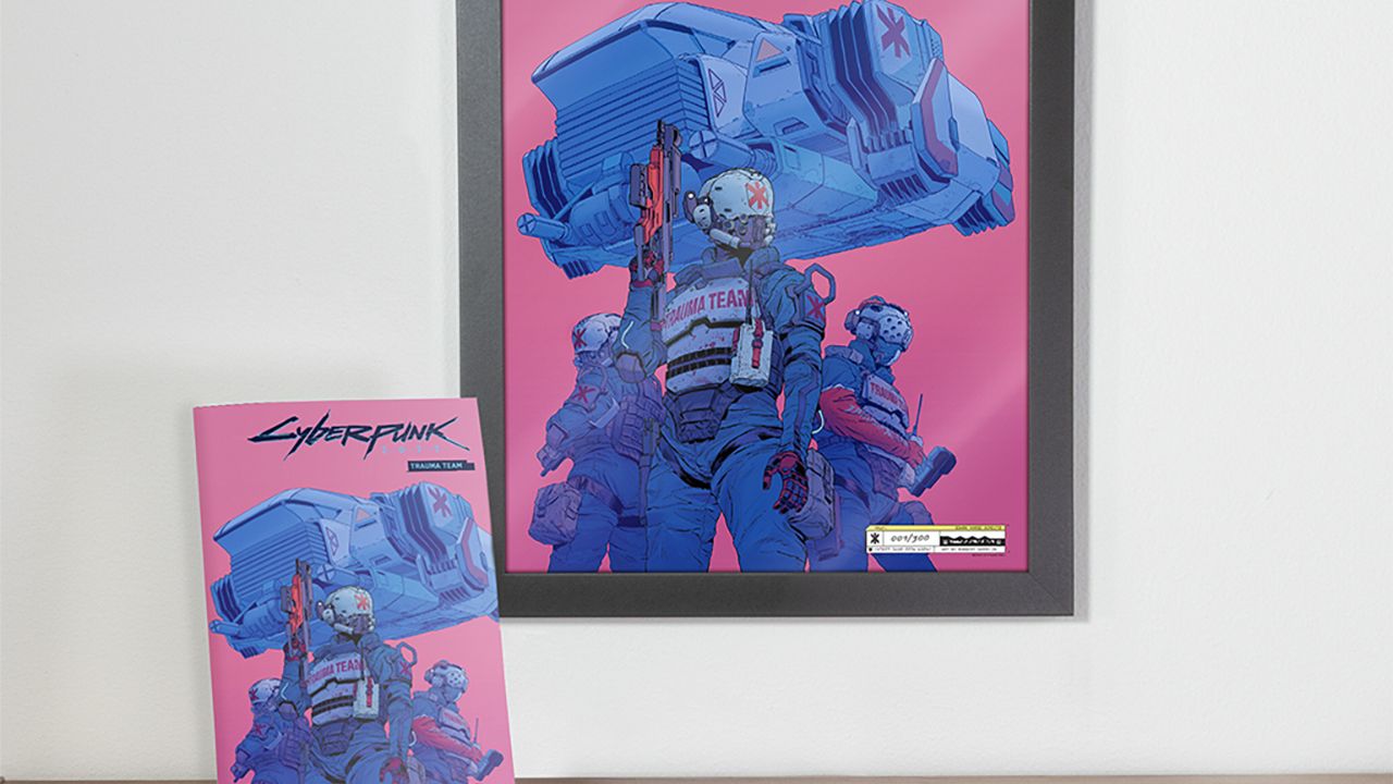 Cyberpunk 2077: Trauma Team tie-in comic is getting its own