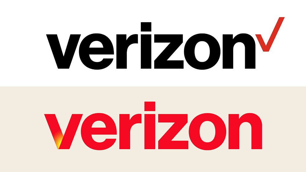 The new Verizon logo is a glowing success | Creative Bloq