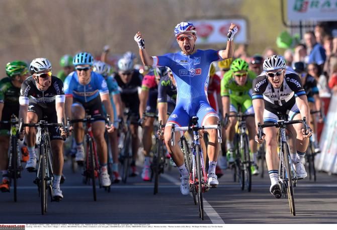 John Degenkolb (Giant-Shimano) couldn't match Nacer Bouhanni (FDJ.fr)