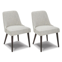 Brently Upholstered Dining Chair&nbsp;(Set of 2): was $512 now $299 @ Wayfair