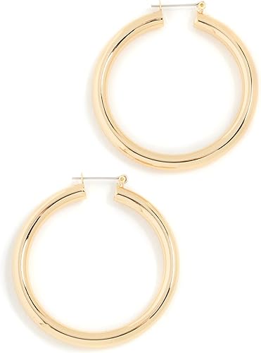 LUV AJ, Luv Aj Women&#039;s Amalfi Tube Earrings, Gold, One Size