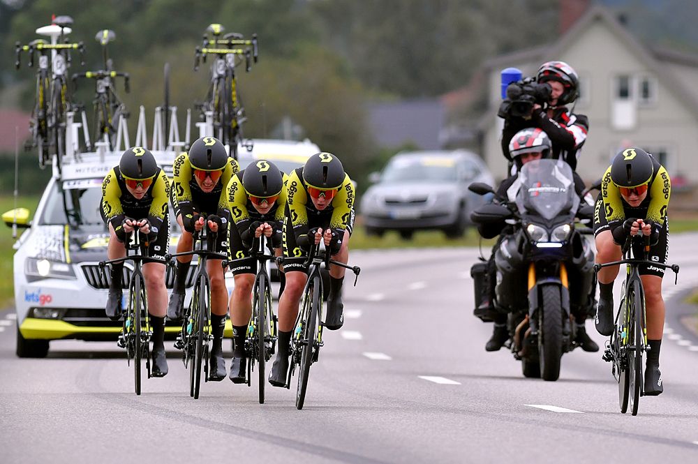 Mitchelton-Scott during Postnord Vargarda WestSweden TTT