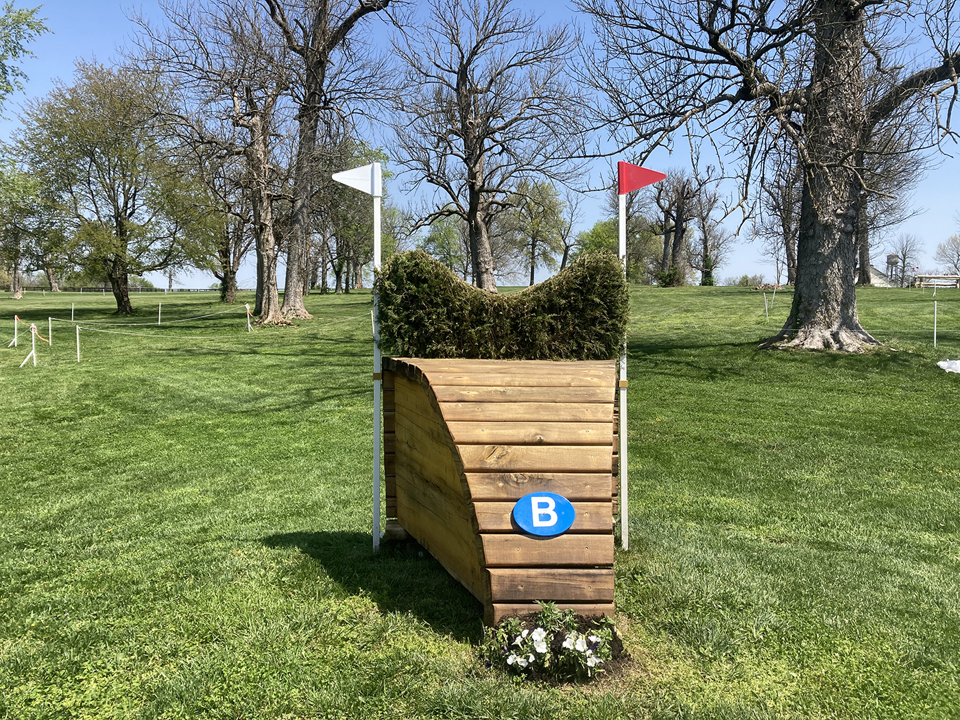 Kentucky Three-Day Event cross-country course fence 26b