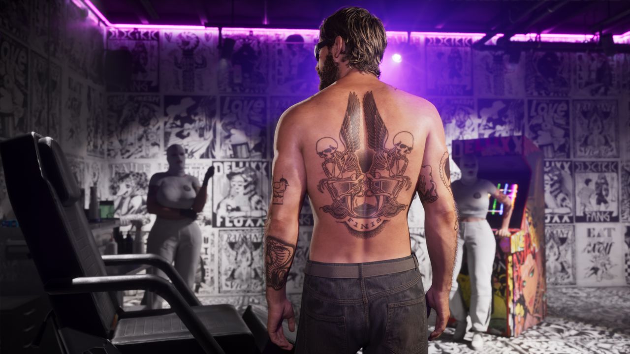 Grand Theft Auto 6 press screenshots that focus on character customization.