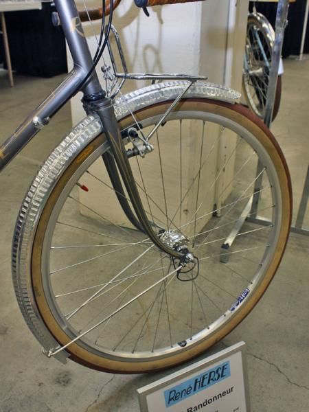 The outside diameter closely resembles that of a standard 700c setup but the smaller rim allows for a cushier tire.