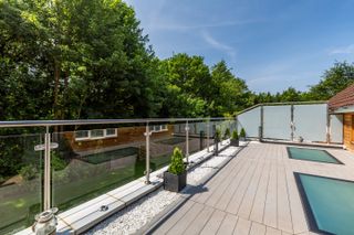 terrace with glass rooflights by roofglaze